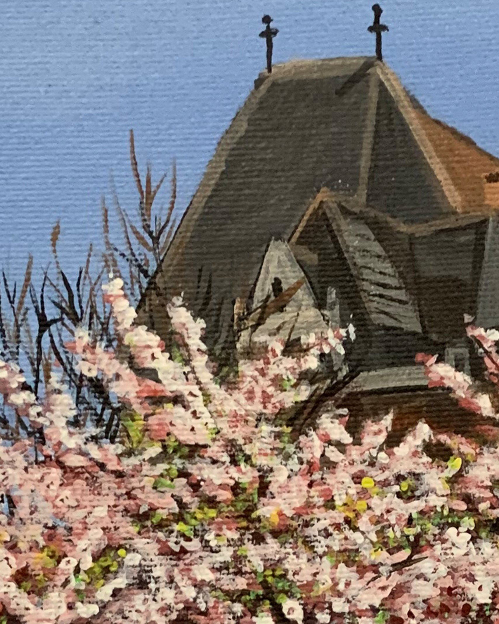 Empress Victoria Painting Closeup