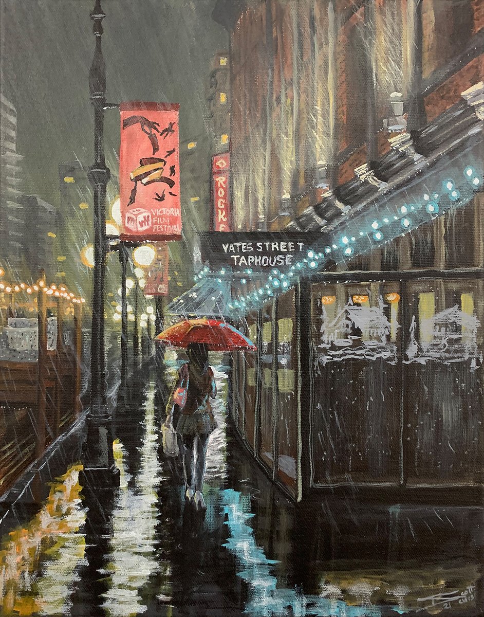 Yates Street Victoria Rain Umbrella